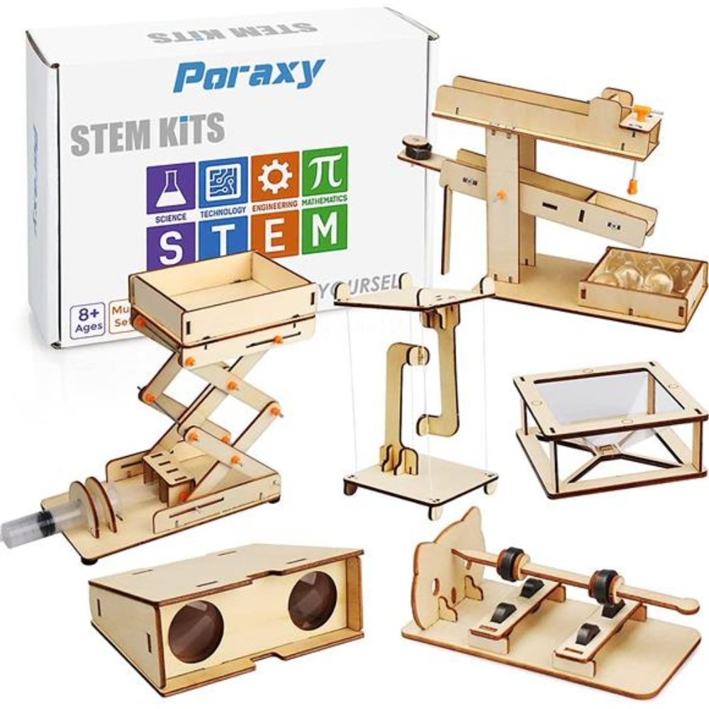 6 in 1 STEM Kits, Science Experiment STEM Projects for Kids Ages 8-12